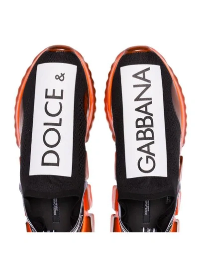 Shop Dolce & Gabbana Melt Sorrento Sneakers In Black