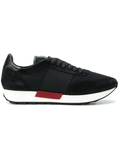 Shop Moncler Horace Sneakers In Black