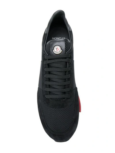 Shop Moncler Horace Sneakers In Black