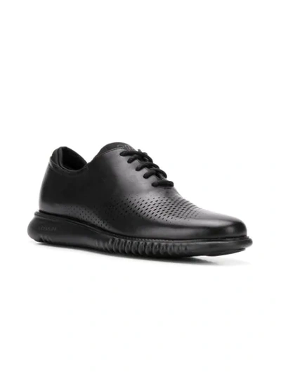 Shop Cole Haan Laser Wingtip Oxford Shoes - Black