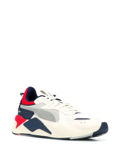 Shop Puma Rs X Hard Drive Sneakers In White