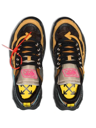 OFF-WHITE ODSY-1000 LOW-TOP SNEAKERS - 黑色