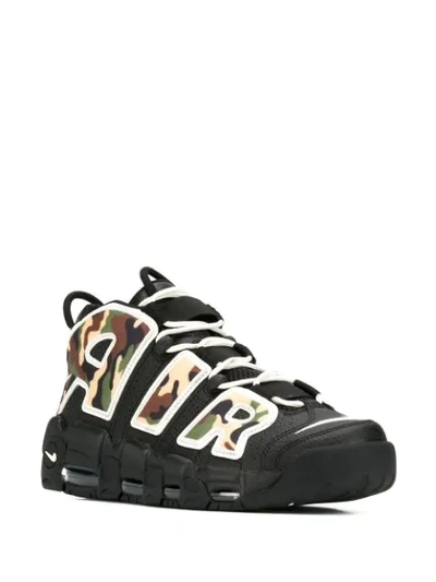 Shop Nike Air More Uptempo '96 Sneakers In Black