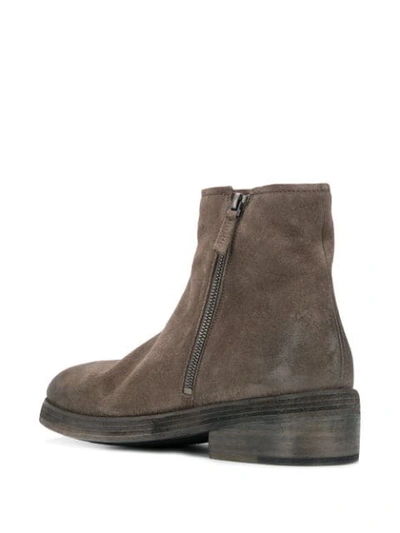MARSÈLL SUEDE ANKLE BOOTS - 棕色