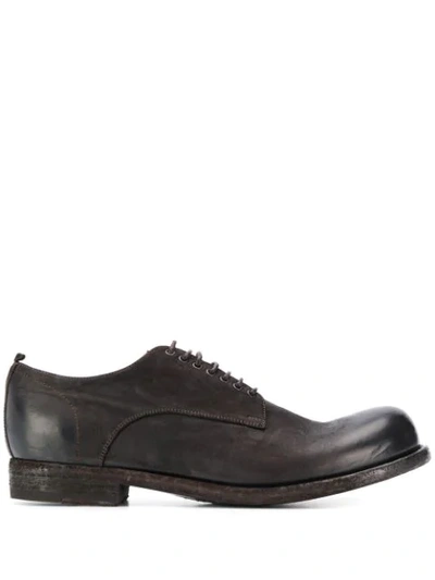 Shop Officine Creative Polished Toe Shoes In Brown