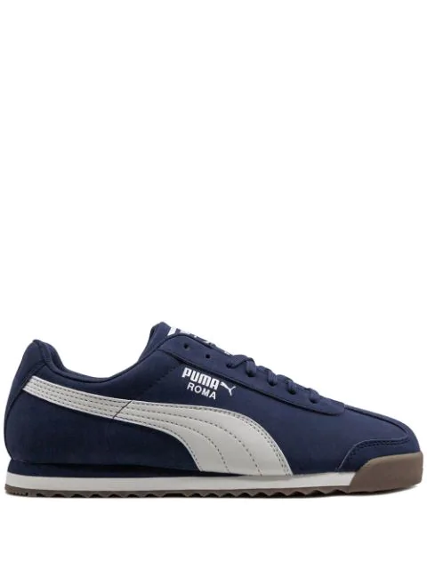 Puma Roma Smooth Sneakers In Blue | ModeSens