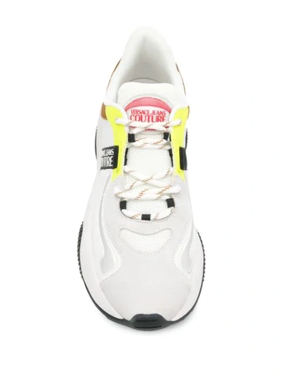 Shop Versace Jeans Couture Scarpe Trainers In White