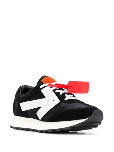 Shop Off-white Hg Runner Sneakers In Black