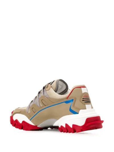 Shop Valentino Climber Sneakers In Brown