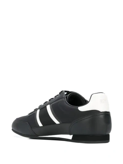 Shop Hugo Boss Low Top Sneakers In Black