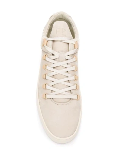 Shop Filling Pieces Low-top Sneakers In Offwhite