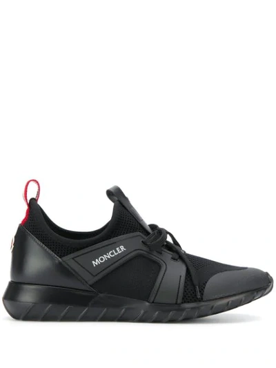 Shop Moncler 'emilien Scarpa' Sneakers In Black