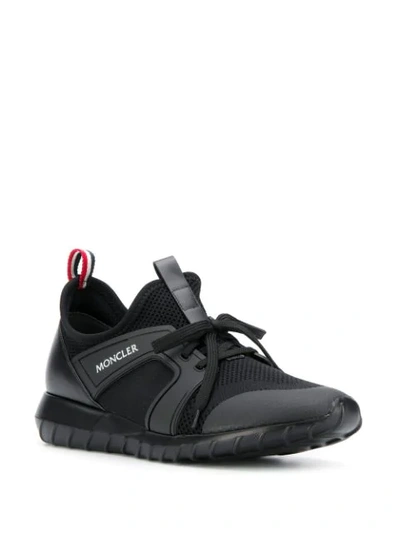 Shop Moncler 'emilien Scarpa' Sneakers In Black