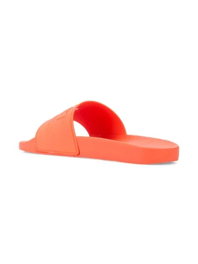Shop Gucci Slides In Orange