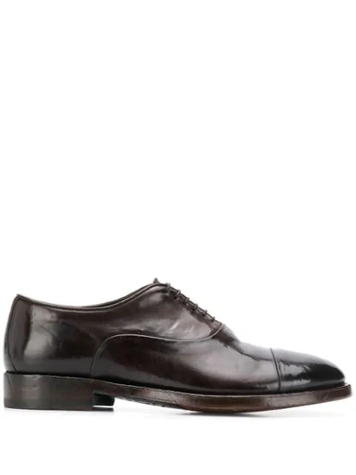 Shop Alberto Fasciani Lace-up Shoes In Brown