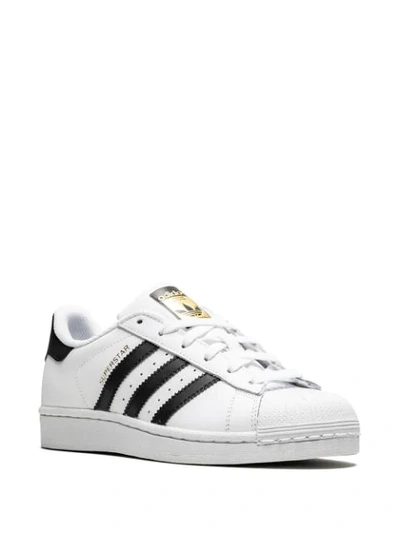 Shop Adidas Originals Superstar J "white" Sneakers