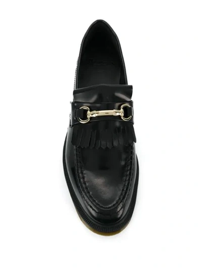 Shop Dr. Martens' Adrian Snaffle Loafers In Black