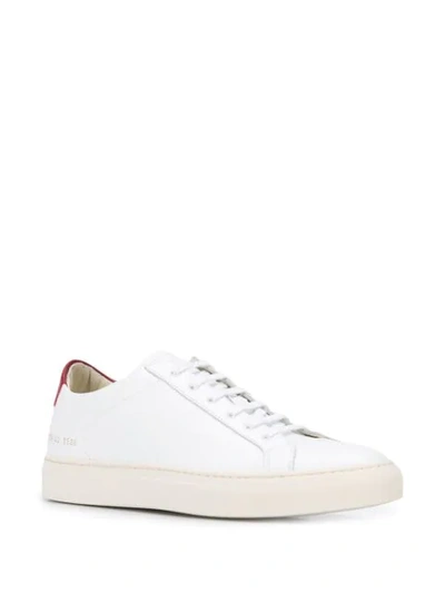 COMMON PROJECTS ACHILLES LOW SNEAKERS - 白色