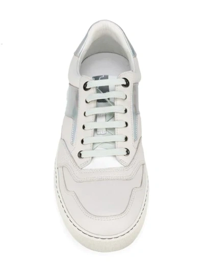 Lanvin Low Sneaker In Grey