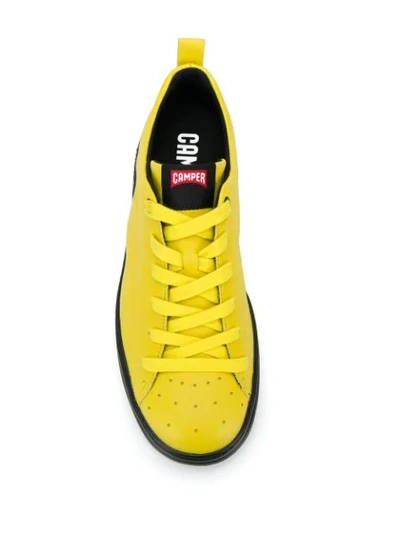 Shop Camper Runner Sneakers In Yellow
