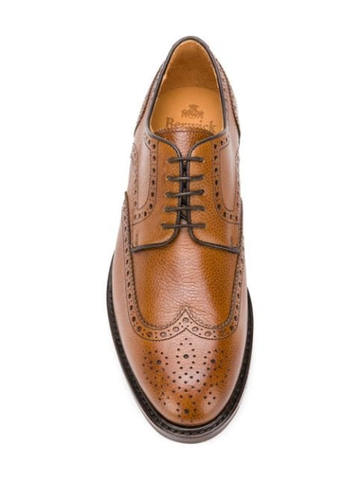 Shop Berwick Shoes Lace In Brown