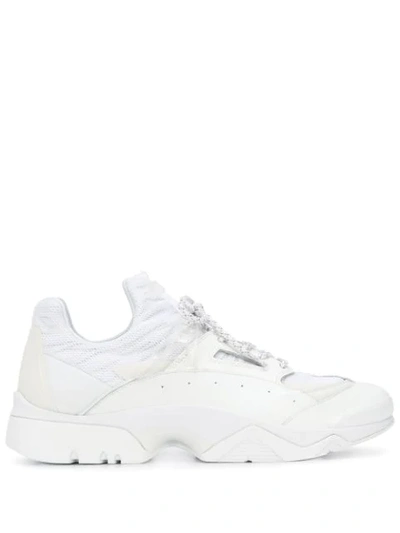 Shop Kenzo Sonic Sneakers In White