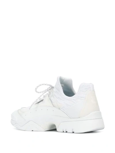 Shop Kenzo Sonic Sneakers In White