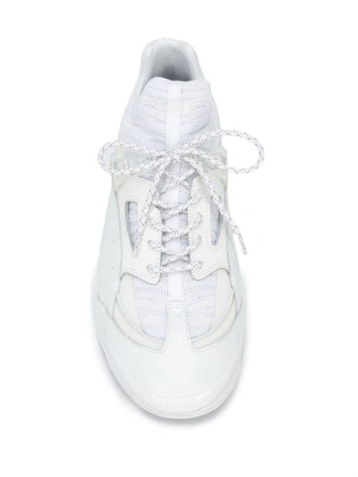 Shop Kenzo Sonic Sneakers In White