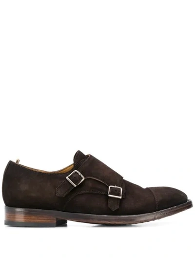 Shop Officine Creative Emory Monk Shoes In Brown