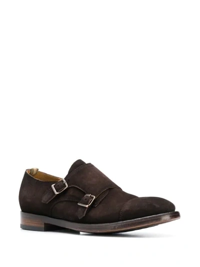 Shop Officine Creative Emory Monk Shoes In Brown