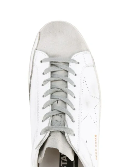 Shop Golden Goose Superstar Low-top Sneakers In White