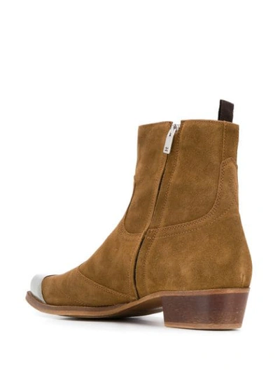 Shop Represent Western Boots In Brown
