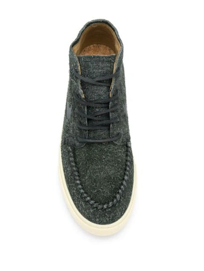 Nike Sb Zoom Stefan Janoski Mid Skate Shoes In Green