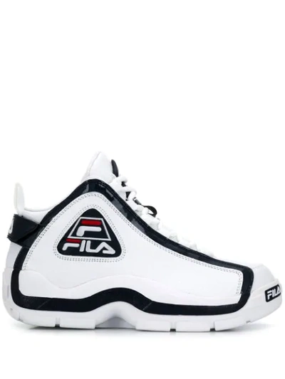 Shop Fila Grant Hill Sneakers In White