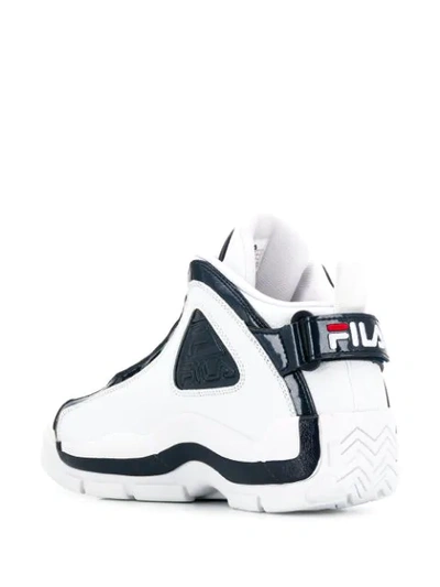 Shop Fila Grant Hill Sneakers In White