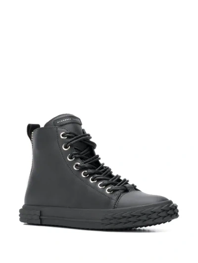 Shop Giuseppe Zanotti Moxie Sneakers In Black