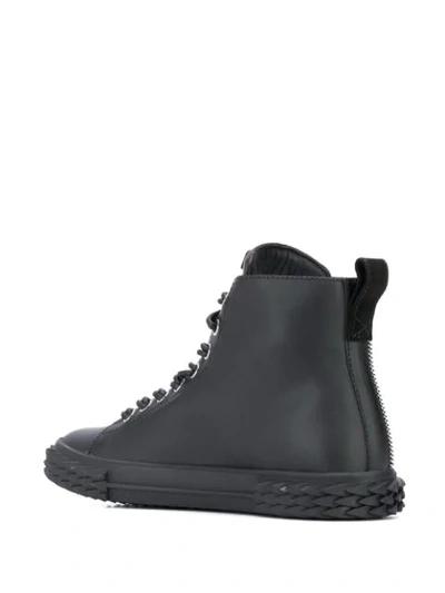 Shop Giuseppe Zanotti Moxie Sneakers In Black