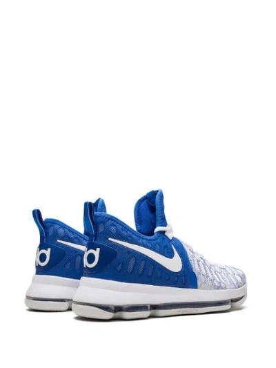 Shop Nike 'zoom Kd 9' Sneakers In Blue