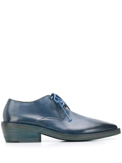 Shop Marsèll Vitva Denim Scuro Shoes In Blue