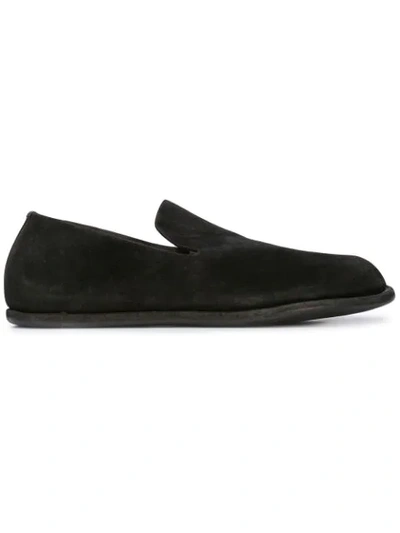 Shop Guidi Slip-on Loafers - Black