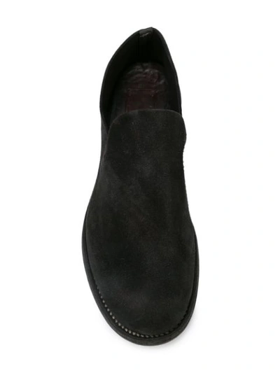 Shop Guidi Slip-on Loafers - Black