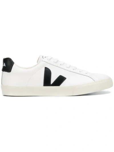 Shop Veja Low Top Sneakers In White