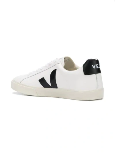 Shop Veja Low Top Sneakers In White