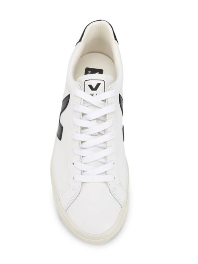 Shop Veja Low Top Sneakers In White