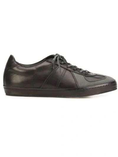Shop Hender Scheme 'mip5' Panelled Sneakers In Black