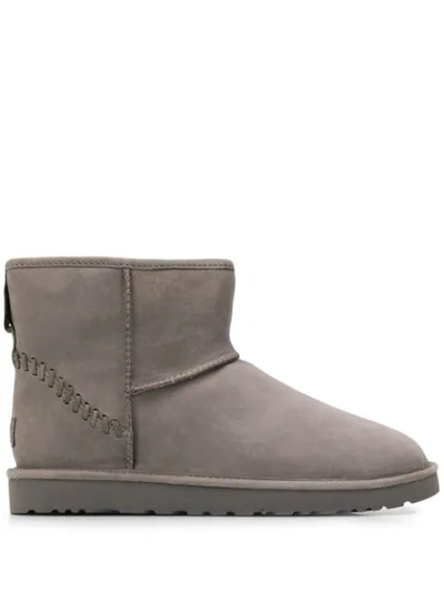 Shop Ugg Mini  Boots In Grey