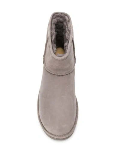Shop Ugg Mini  Boots In Grey