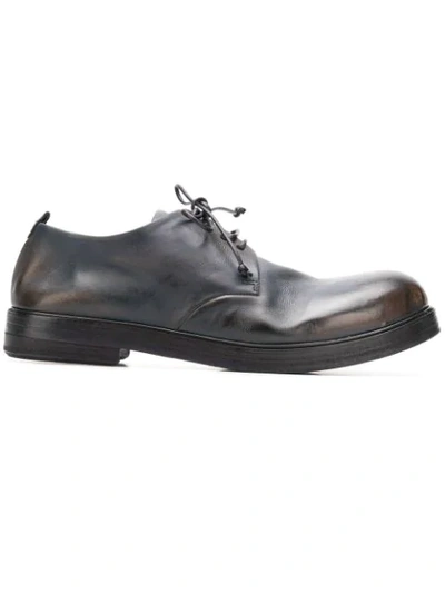 MARSÈLL FADED DERBY SHOES - 蓝色