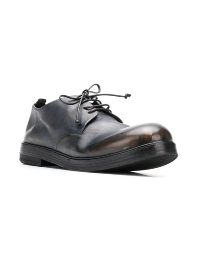 MARSÈLL FADED DERBY SHOES - 蓝色