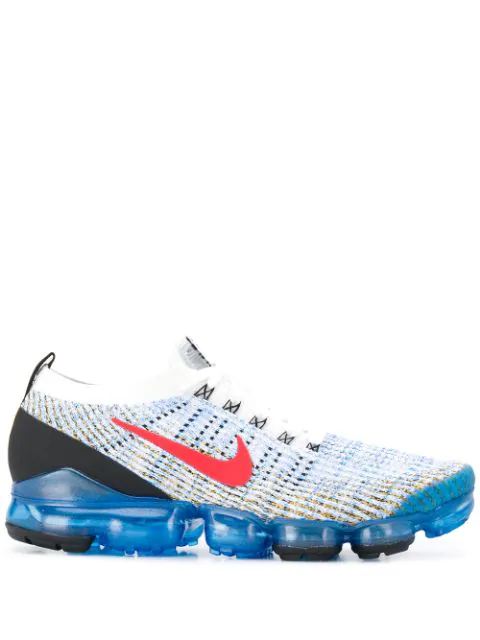 nike air vapormax flyknit 3 white habanero red